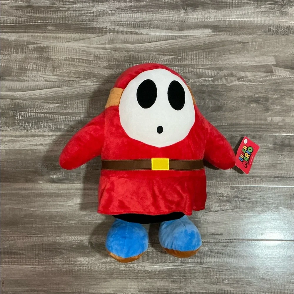 New Super Mario Nintendo jumbo red shy guy plushie - Picture 3 of 4